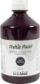 Tekstilmaling - Halvdækkende - Aubergine - 500 Ml