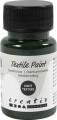 Tekstilmaling - Halvdækkende - Olivengrøn - 50 Ml