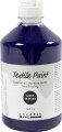 Tekstilmaling - Halvdækkende - Rødviolet - 500 Ml
