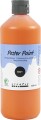 Temperamaling - Mat - Halvdækkende - Orange - 500 Ml
