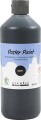 Temperamaling - Mat - Halvdækkende - Sort - 500 Ml