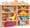 Tender Leaf - 8 Dinosaurer I Træ