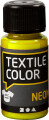 Tekstilmaling - Textile Color Neon - Neon Gul 50 Ml