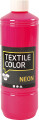 Tekstilmaling - Textile Color Neon - Neon Pink 500 Ml