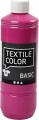 Tekstilmaling - Textile Color Basic - Pink 500 Ml
