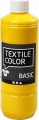 Tekstilmaling - Textile Color Basic - Primær Gul 500 Ml