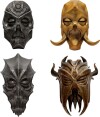 The Elder Scrolls V Skyrim Set Of 4 Dragon Priest Masks