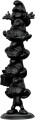 The Smurfs Resin Statue Smurfs Column Black Edition 50 Cm