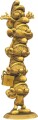 The Smurfs Resin Statue Smurfs Column Gold Limited Edition 50 Cm