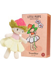 Threadbear Design - Dukke - Little Peeps - Poppy Strawberry 13 5 Cm