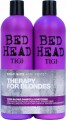 Tigi - Bed Head Dumb Blonde Duo - Shampoo Conditioner 2X750 Ml