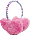Tinka - Ørevarmer - Rosa Hjerter M Perlebøjle 8-800428