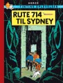 Tintins Oplevelser Rute 714 Til Sydney - Retroudgave - 