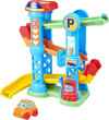 Teamsterz - Tiny Teamsterz Tumbling Tower - Bilbane Med 1 Bil