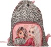 Top Model - Gymnastiktaske Til Børn - Leoheart - Leopard Bær Rød Pink