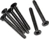 Tp Flat Head Screw M3X25Mm 6Pcs - Hpz583 - Hpi Racing