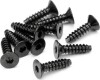 Tp Flat Head Screw M4X15Mm Hex Socket10Pcs - Hp94631 - Hpi Racing