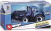 Bburago - New Holland Traktor Med Frontlæsser - Die-Cast Metal - 10 Cm