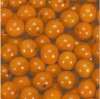 Træperler - 5 Mm - Orange - 1000 Stk