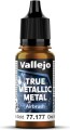 Vallejo 77177 - True Metallic Metal Airbrush - Arcane Gold 18 Ml