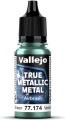 Vallejo 77174 - True Metallic Metal Airbrush - Dusken Green 18 Ml