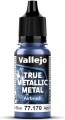Vallejo 77170 - True Metallic Metal Airbrush - Ultramarine Blue 18 Ml