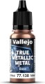 Vallejo 77138 - True Metallic Metal Base - Rusty Base 18 Ml