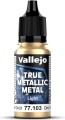 Vallejo 77103 - True Metallic Metal Light - Imperial Gold 18 Ml