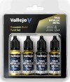 Vallejo 77267 - True Metallic Metal - Greenish Gold Paint 4X18 Ml