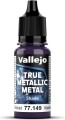 Vallejo 77149 - True Metallic Metal Shade - Celestial Violet 18 Ml
