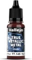 Vallejo 77145 - True Metallic Metal Shade - Forged Red 18 Ml