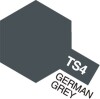 Tamiya Spraymaling - Ts-4 German Grey Flat - 85004