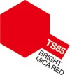 Tamiya Spraymaling - Ts-85 Bright Mica Red Gloss - 85085