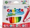 Carioca - Jumbo Tusser - Sæt Med 12 Farver