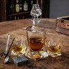 Whisky Karaffel Sæt Med 2 Glas - Mikamax