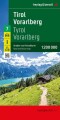 Tyrol - Vorarlberg Freytag Berndt Road Map