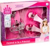 Prinsesse Fe Udklædning - 5 Dele - Pink - Girls Choice