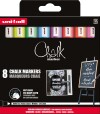 Uniball - Chalk Marker Kridttusser - 8 Stk