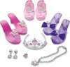 Prinsessesko Og Smykker Udklædning Til Børn - 7 Dele - Unique Boutique