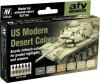 Vallejo - Us Modern Desert Colors 6X17Ml - Model Air - 71209