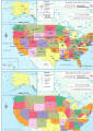 Usa Educational Map Set