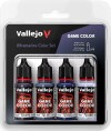 Vallejo 72389 - Game Color - Ultramarine Color Maling Set 4X18 Ml
