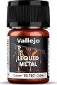 Vallejo - Liquid Copper Metallic - Copper 35 Ml - 70797