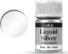 Vallejo - Liquid Silver Metallic - Silver 35 Ml
