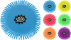 Vandfrisbee - 6 Assorterede Farver