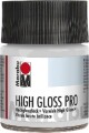 Marabu - High Gloss Pro Varnish - Klar Blank Decoupage Lak 50 Ml