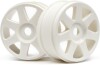 V7 Wheel White 42X83Mm2Pcs - Hp103678 - Hpi Racing