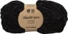 Velourgarn - L 105 M - Pind 5-6 - Sort - 100 G