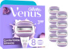 Venus - Gillette Venus Comfortglide Breeze Barberblade - Purplewhite - 8