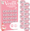 Venus - Gillette Venus Comfortglide Spa Breeze Barberblade - Pinkwhite - 12